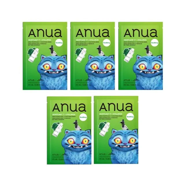 Bundle: Kpop Demon Hunters Heartleaf 77 Soothing Mask Set