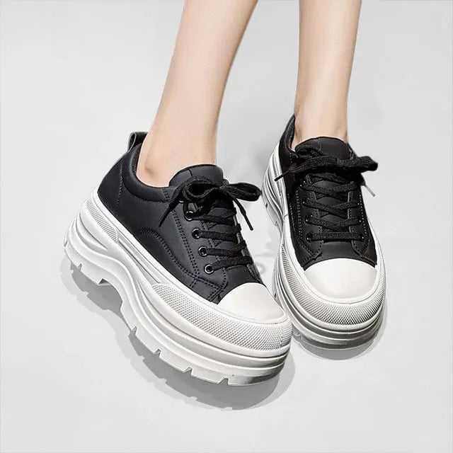 Platform Lace Up Sneakers