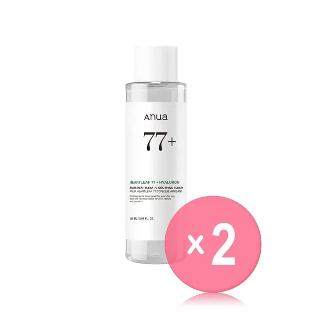 Heartleaf 77 Soothing Toner 150ml 2pcs Bundle Set