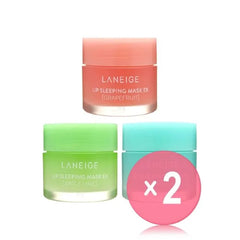 Lip Sleeping Mask EX - 3 Types 2pcs Bundle Set
