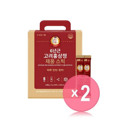 Korean Red Ginseng Extract Cheum Stick 2pcs Bundle Set