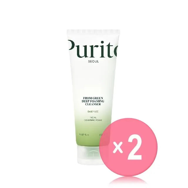 From Green Deep Foaming Cleanser 2pcs Bundle Set