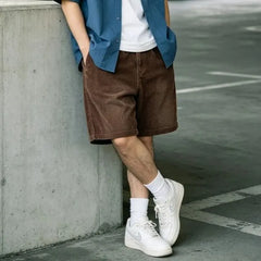 Corduroy Cargo Shorts
