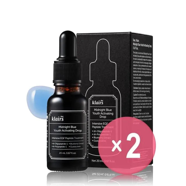 Midnight Blue Youth Activating Drop 2pcs Bundle Set