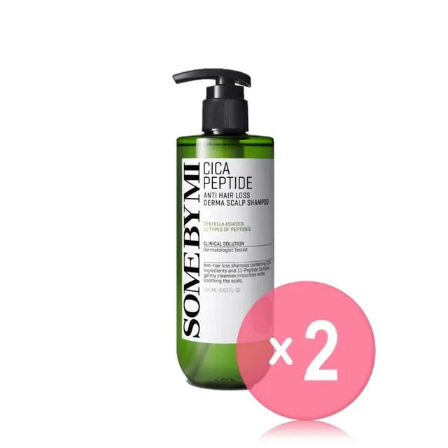 Cica Peptide Anti Hair Loss Derma Scalp Shampoo 2pcs Bundle Set