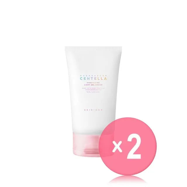 Madagascar Centella Poremizing Light Gel Cream 2pcs Bundle Set