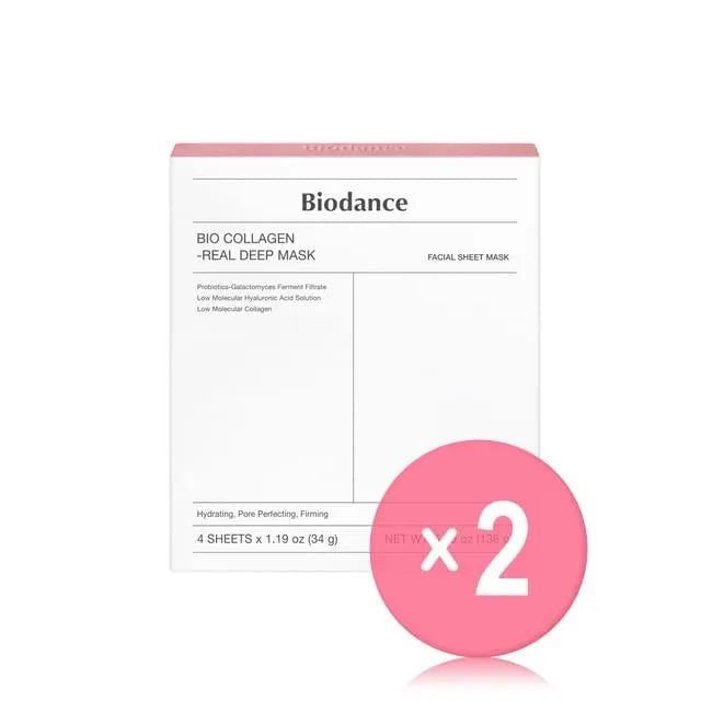 Bio-Collagen Real Deep Mask Set 2pcs Bundle Set