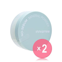 No-Sebum Mineral Powder 2pcs Bundle Set