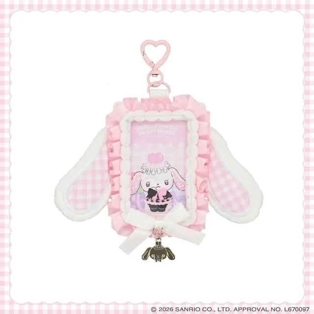 Sanrio Photo Card Holder Bag Charm Sugarbunnies Shirousa