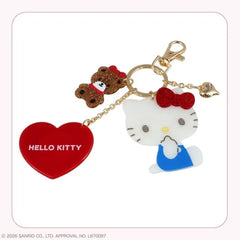 Sanrio Characters Glitter Mirror Bag Charm Hello Kitty