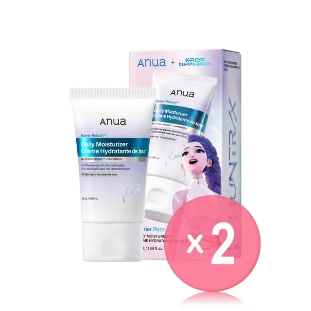 Kpop Demon Hunter Barrier Reboot Daily Moisturizer 2pcs Bundle Set