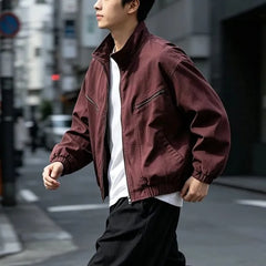 Oversized Washed Detroit Jacket