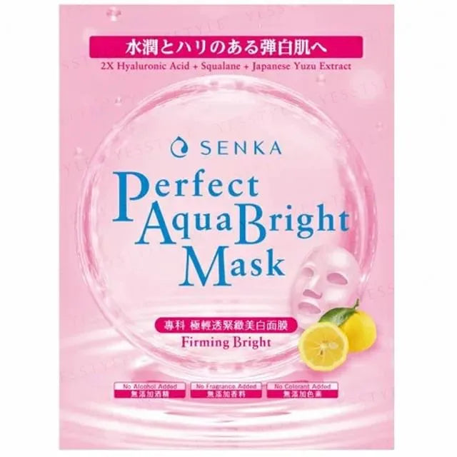Senka Perfect Aqua Bright Mask Firming Bright