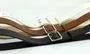 Square Buckle Faux Leather Belt