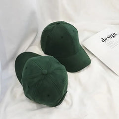 Velvet Baseball Cap