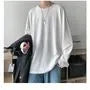 Long-Sleeve Plain T-Shirt
