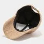 Plain Shearling Baseball Cap