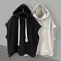 Plain Hooded Vest