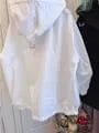 Plain Hooded Windbreaker