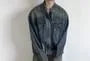 Washed Zip Denim Jacket