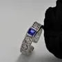 Sterling Silver Rhinestone Ring