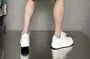 Drawstring Waist Plain Wide Leg Cargo Shorts