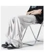 Drawstring Waist Plain Straight Leg Sweatpants