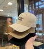 Lettering Embroidered Baseball Cap