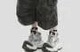 Mid Rise Camouflage Capri Wide Leg Cargo Pants