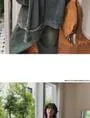 Washed Hooded Zip-Up Denim Jacket / Mid Rise Wide Leg Jeans