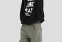Couple Matching Mid Rise Plain Baggy Cargo Pants