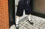 Unisex Unwashed Loose-Fit Jorts
