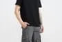 Mid Rise Plain Wide Leg Cargo Pants