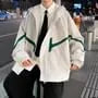 Two Tone Hooded Zip Windbreaker