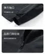 Stand Collar Plain Hooded Zip-Up Windbreaker