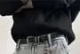 Mid Rise Washed Wide Leg Jeans