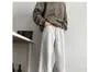 Elastic Waist Plain Wide Leg Sweatpants
