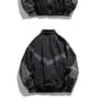 Striped Zip Windbreaker