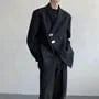 Lapel Long Sleeve Single Breasted Blazer