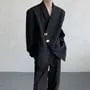 Lapel Long Sleeve Single Breasted Blazer