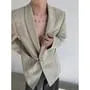 Shawl Lapel Melange Blazer