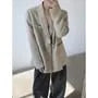 Shawl Lapel Melange Blazer
