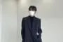 Notch Lapel Plain Buckle Wrap Blazer