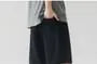Drawstring Waist Plain Shorts