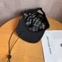 Plaid Panel Baseball Cap
