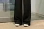 High Waist Plain Wide Leg Dress Pants
