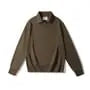 Quarter-Zip High-Neck Sweater