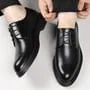 Plain Lace-Up Derby Shoes (Various Designs)
