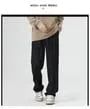 Mid Rise Plain Straight Leg Dress Pants