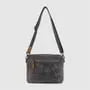 Camo Print Buckled Crossbody Bag